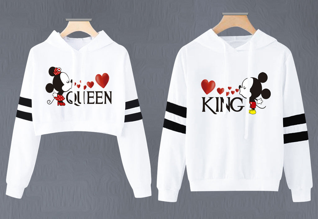 Hoodies Parejas mickey mouse