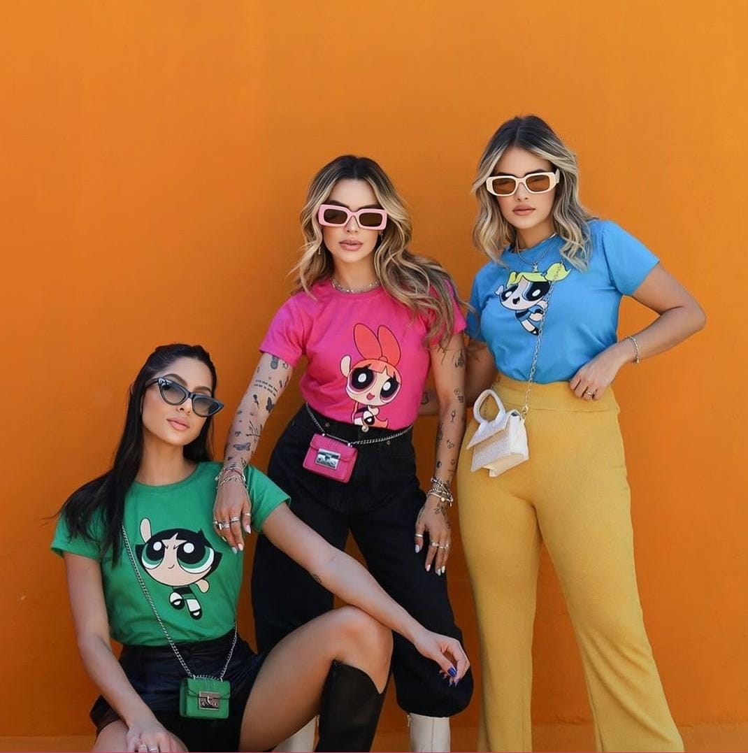 3 Camisetas Chicas Super Poderosas